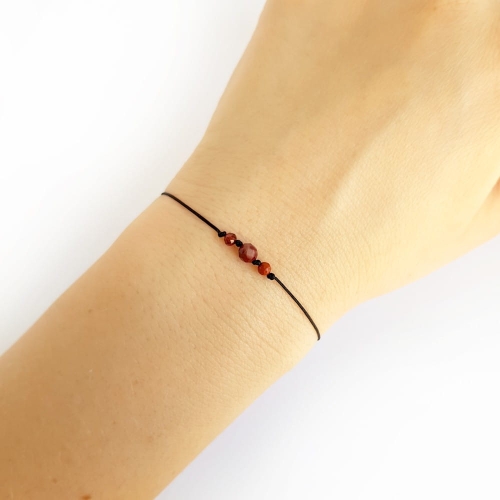 Balance - czakra podstawy - granat, jaspis mokait, jaspis czerwony