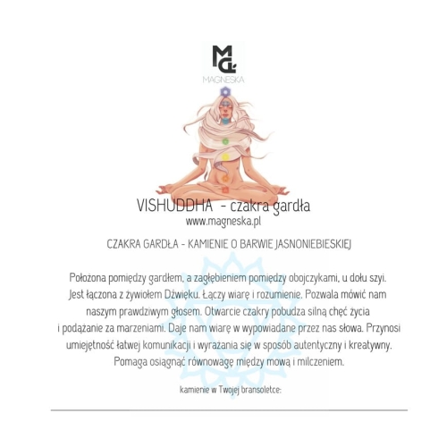Balance - czakra gardła - chryzokola, akwamaryn, apatyt