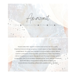 Amazonit - karta z właściwościami kamienia