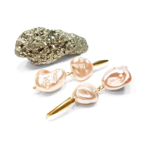 KST620 WEBP Kolczyki wiszące perły Magneska biżuteria.webp