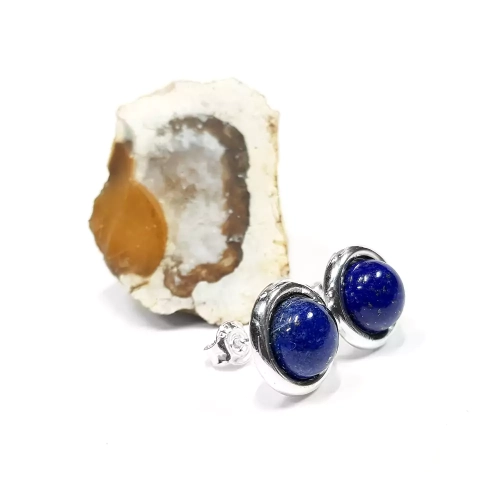 KST628 WEBP Kolczyki sztyfty lapis lazuli i srebro p 925 Magneska biżuteria 3.webp