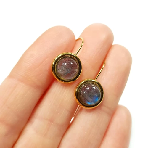 KST663 WEBP Kolczyki wiszące labradoryt srebro pozłacane 2.webp