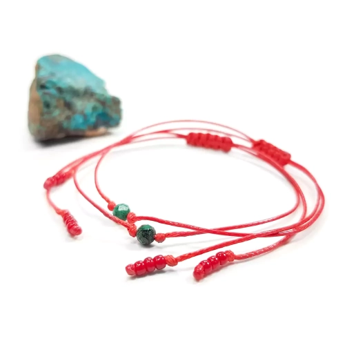 WishYou130 WEBP Bransoletka szczęścia chryzokola Magneska biżuteria z kamieni naturalnych.webp