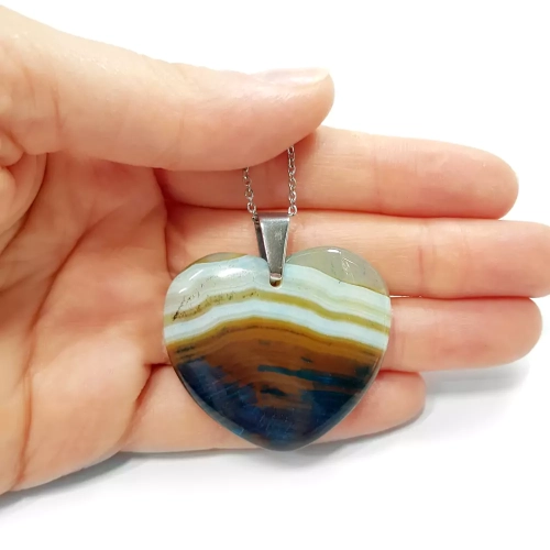 NAW880 WEBP Naszyjnik agat serce Magneska biżuteria.webp