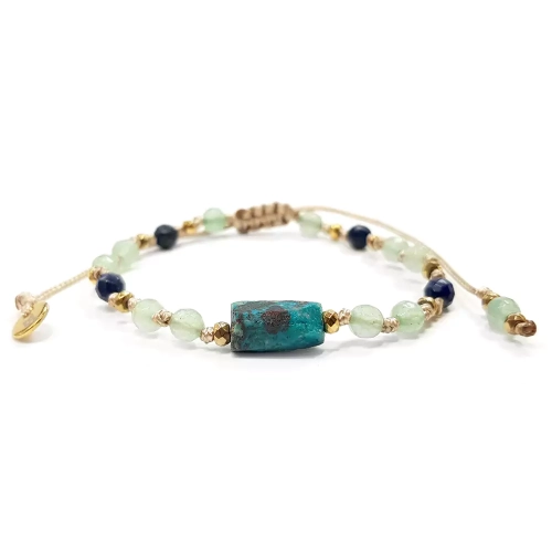 FULLNESS030 WEBP Bransoletka chryzokola, awenturyn, lapis lazuli Magneska biżuteria 2.webp