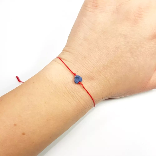 WishYou132 WEBP Bransoletka szczęścia dumortieryt na czerwonym sznurku 2 3.webp