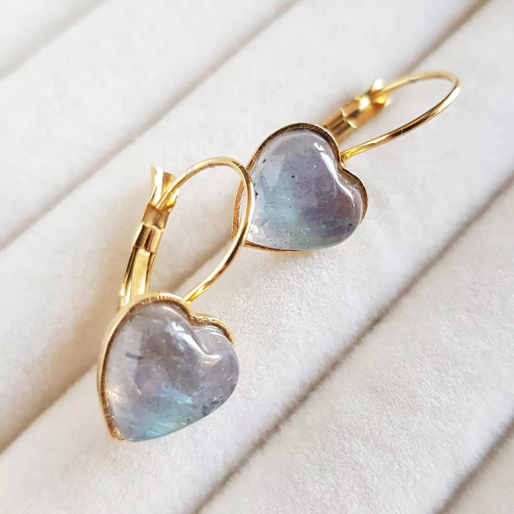 KST730 WEBP Kolczyki wiszące serca labradoryt Magneska biżuteria.webp