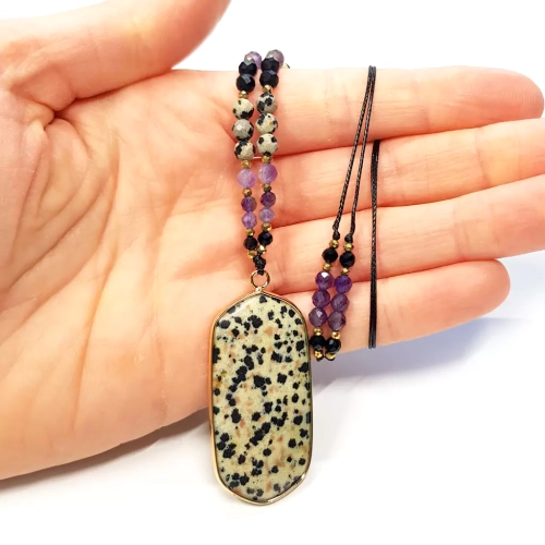 naw991-naszyjnik-regulowany-unikat-jaspis-dalmatynczyk-czarny-agat-ametyst-i-hematyt-3-67c852ec5b3a2.webp