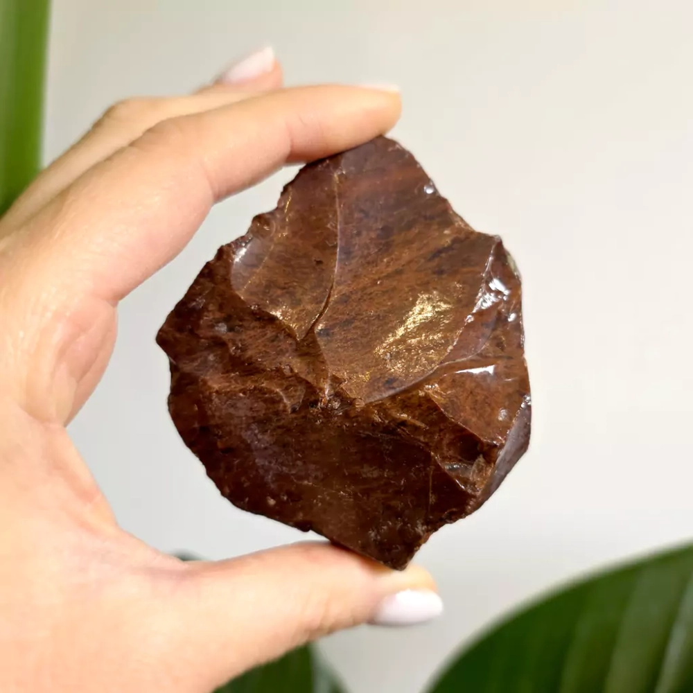 BR032 webp Obsydian mahoniowy bryłka Magneska.webp