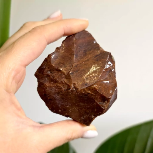 BR032 webp Obsydian mahoniowy bryłka Magneska.webp