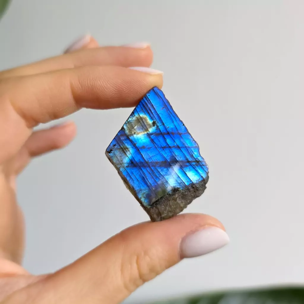 BR0052 webp Labradoryt z niebieskim promieniem zgład Magneska.webp