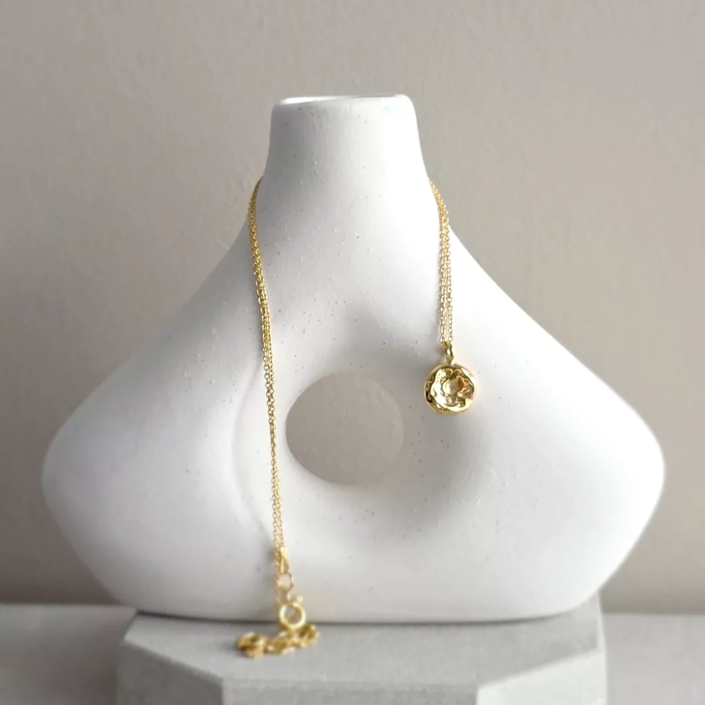 NAW1141 webp SUNSET - księżyc - naszyjnik pozłacane srebro p.925 Magneska biżuteria.webp