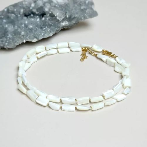 NAW1249 Naszyjnik choker masa perłowa i hematyt Magneskawebp  3.webp