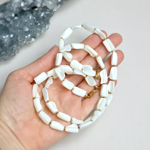 NAW1249 Naszyjnik choker masa perłowa i hematyt Magneskawebp  4.webp