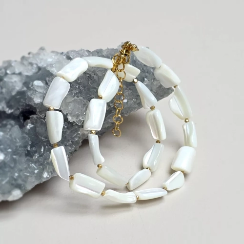 NAW1249 Naszyjnik choker masa perłowa i hematyt Magneskawebp.webp