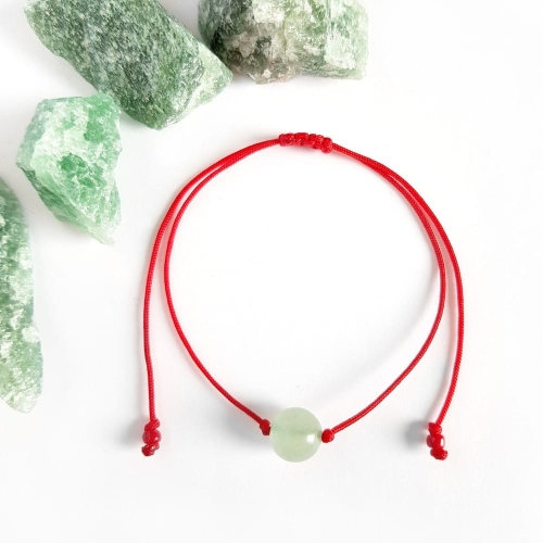 WishYouLuck awenturyn big bransoletka szczęścia na czerwonym sznurku