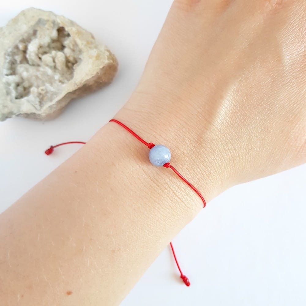 WishYouLuck angelit big bransoletka szczęścia na czerwonym sznurku