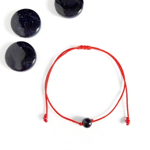 WishYouLuck noc kairu bransoletka szczęścia na czerwonym sznurku