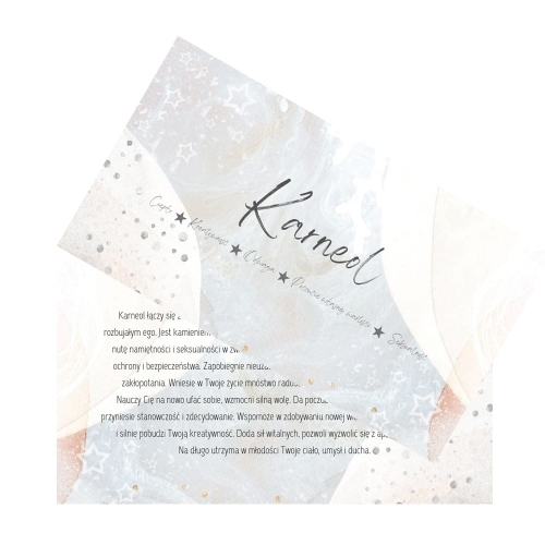 Karneol - karta z właściwościami kamienia