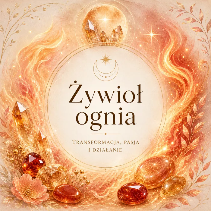 Żywioły i kamienie naturalne - cz. IV - OGIEŃ